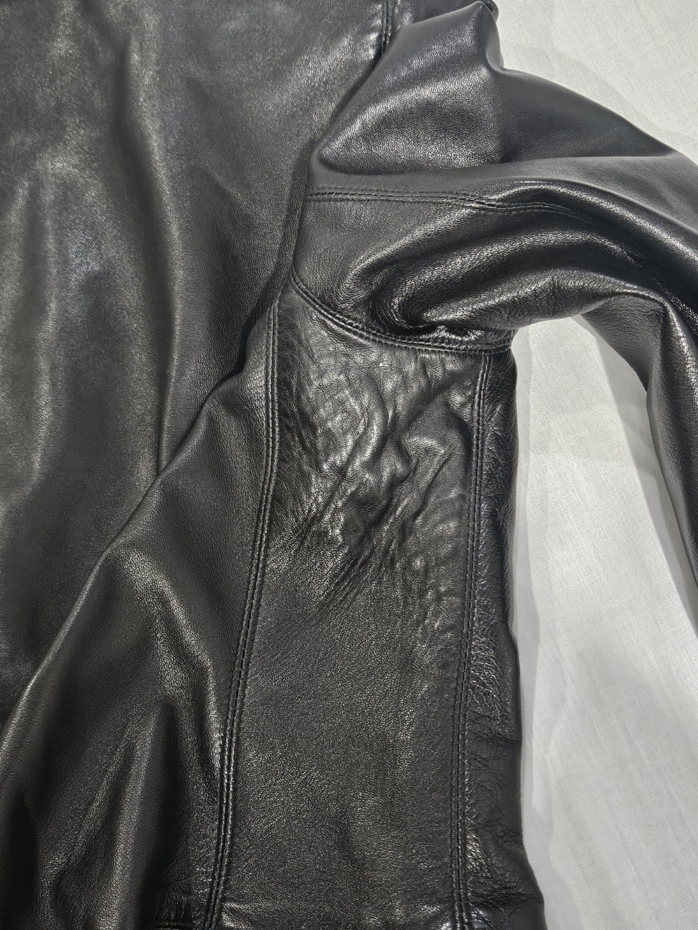Ralph Lauren Women's Black Leather Blazer - Picture 8 of 8
